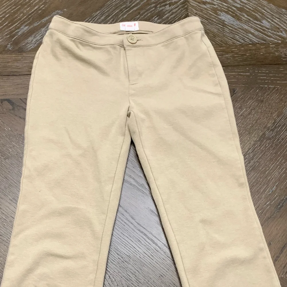 Cat & Jack tan school uniform pants Size  7/8